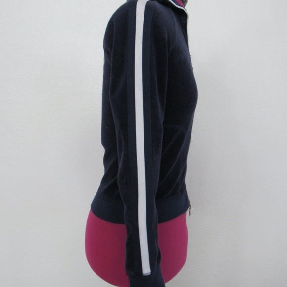 JUICY COUTURE Velour Sport Zip Jacket - Picture 3 of 5